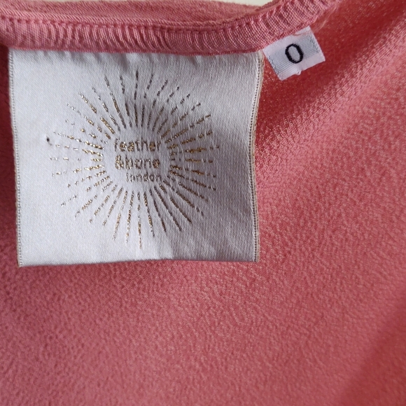 Feather and Bone pink wrap dress - Picture 6 of 6